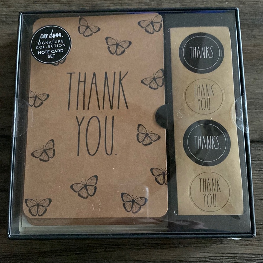 NEW- Rae Dunn Thank You Cards